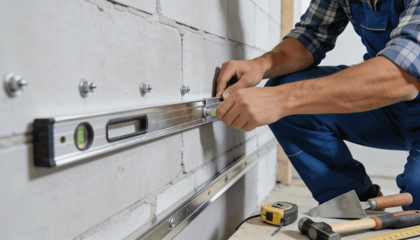 Präzisionsarbeit Trockenbau