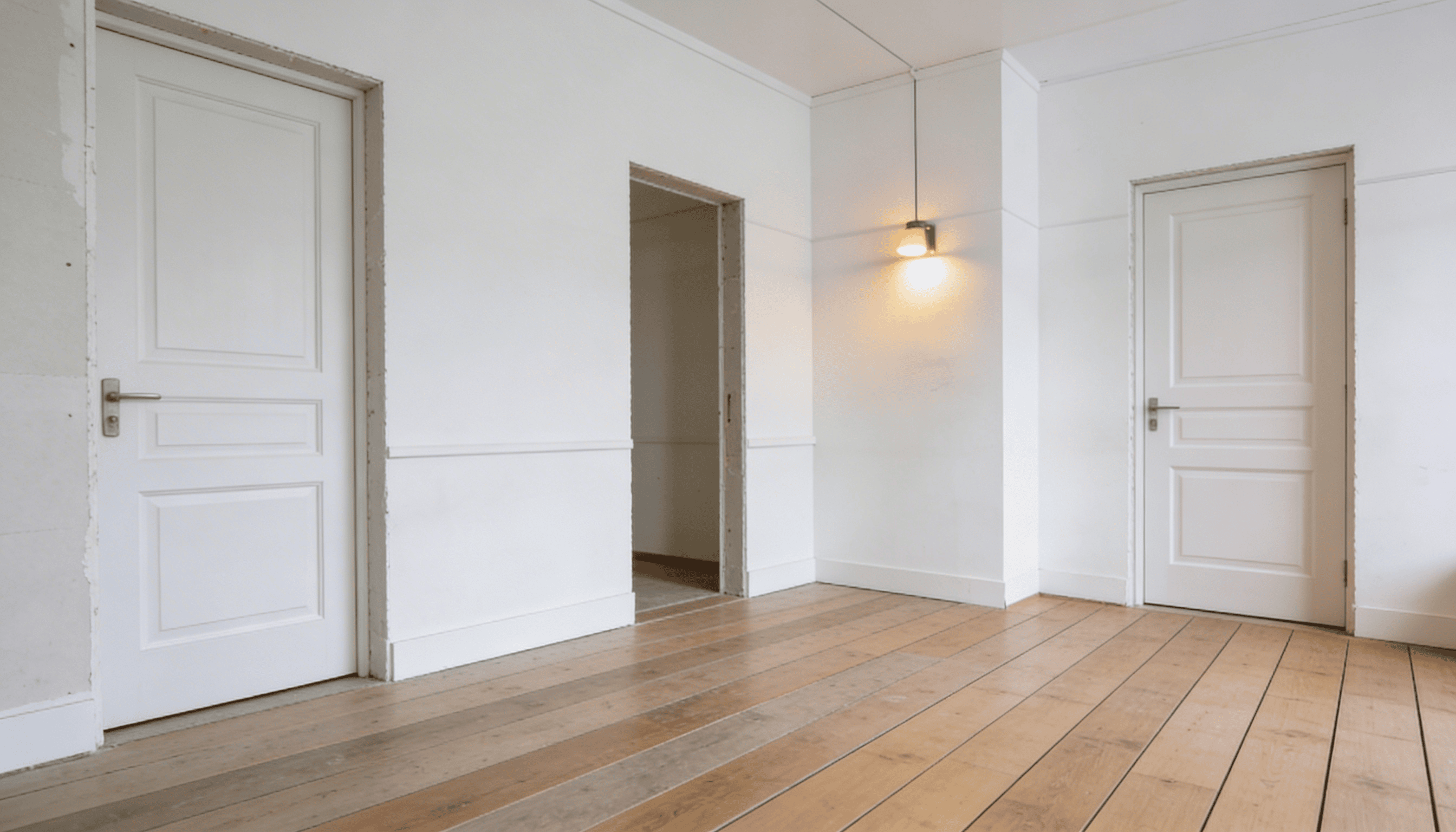 Fertiggestellter Raum