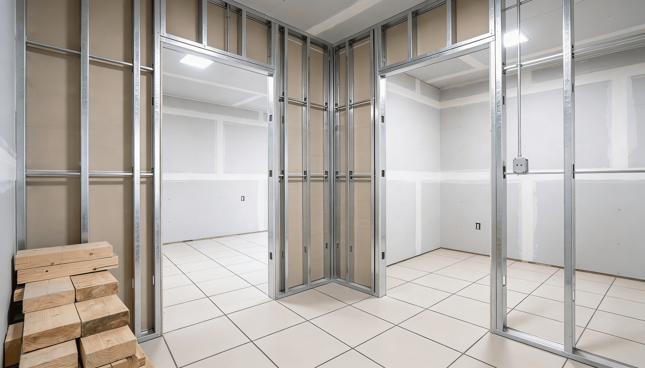 Trockenbau Metallständerwerk